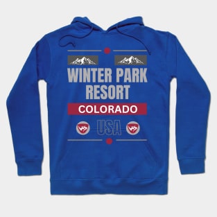 Winter Park Resort, Colorado. Gift Ideas For The Ski Enthusiast. Hoodie